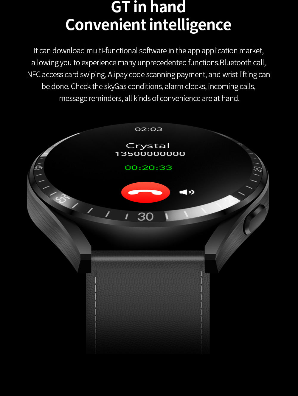 UM95pro 1.32 Inch Bluetooth Calling Smart Watch