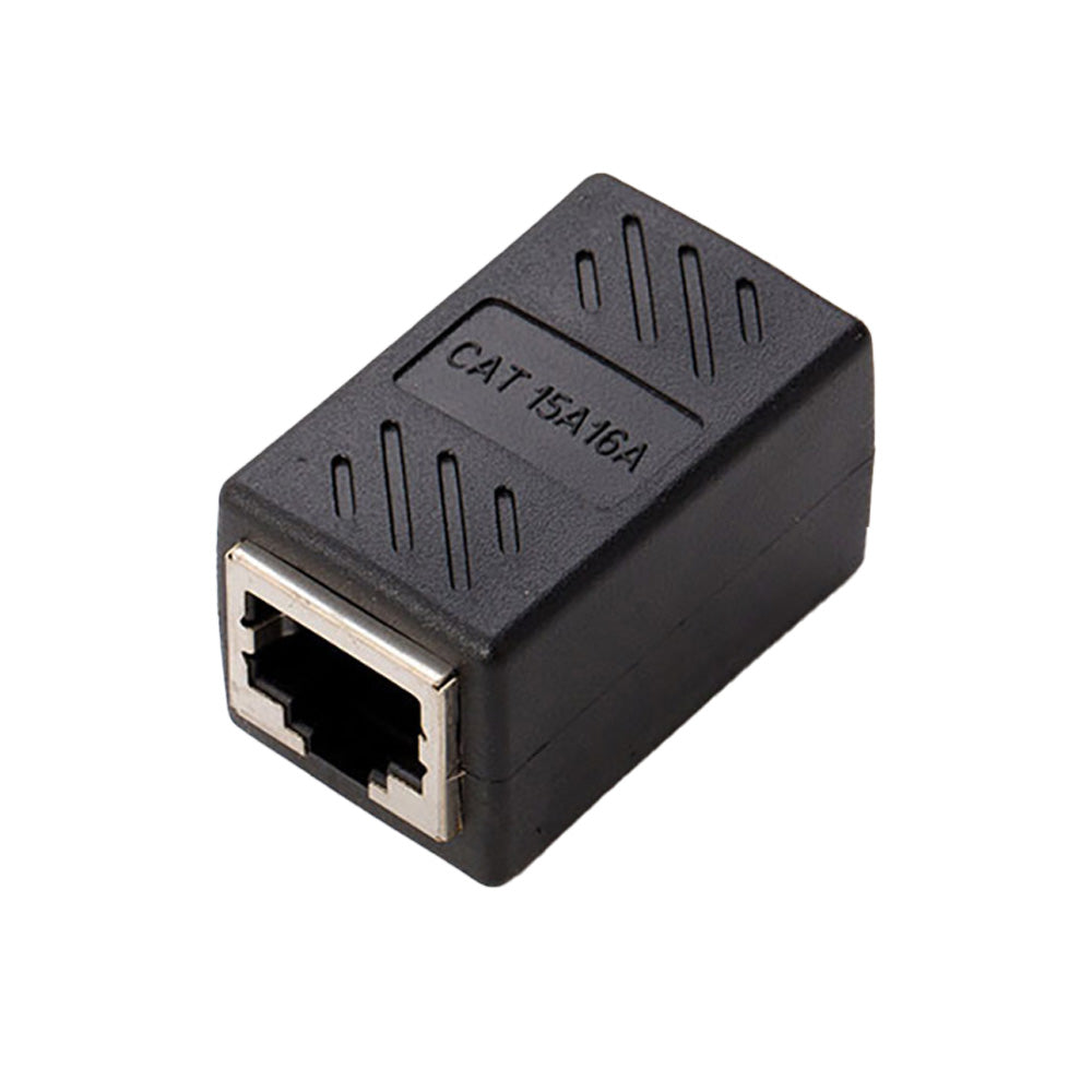 Ethernet Cable Adapter 8P8C RJ45 Lan Cable Extension Connector  Female to Female