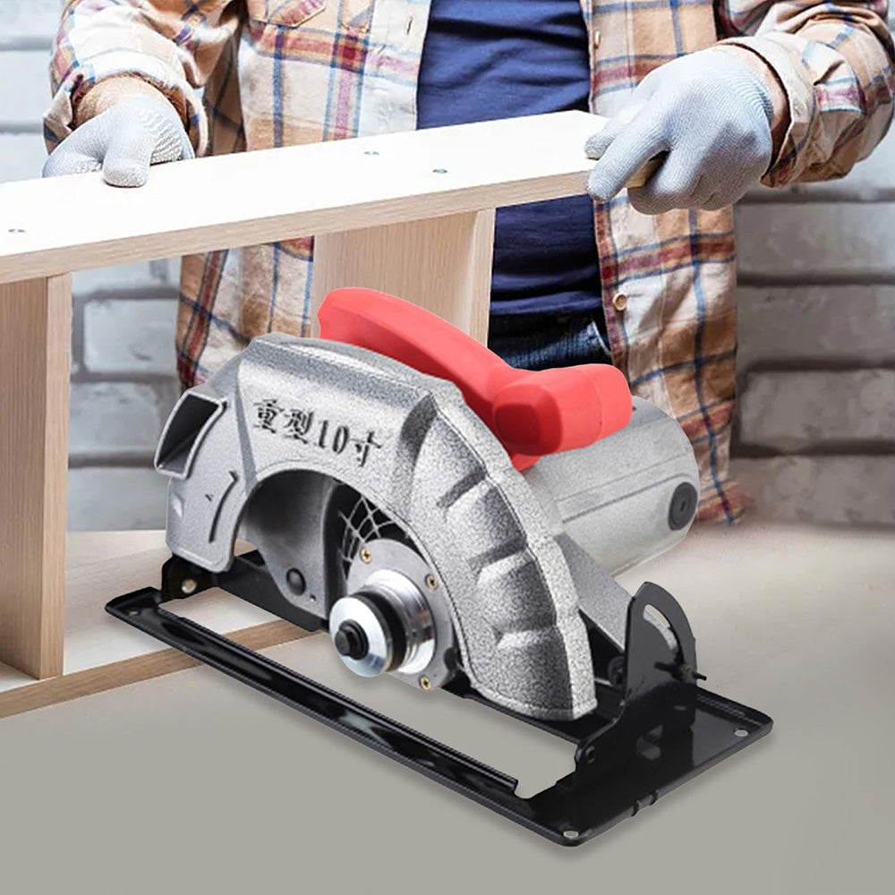 10 Inch Electric Circular Saw Woodworking Multifunctional Cutting Flip Table Saw