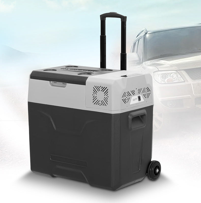 Mini Car Refrigerator 12V/24V DC 110-240V AC Portable Cooler 30L 50L Freezer