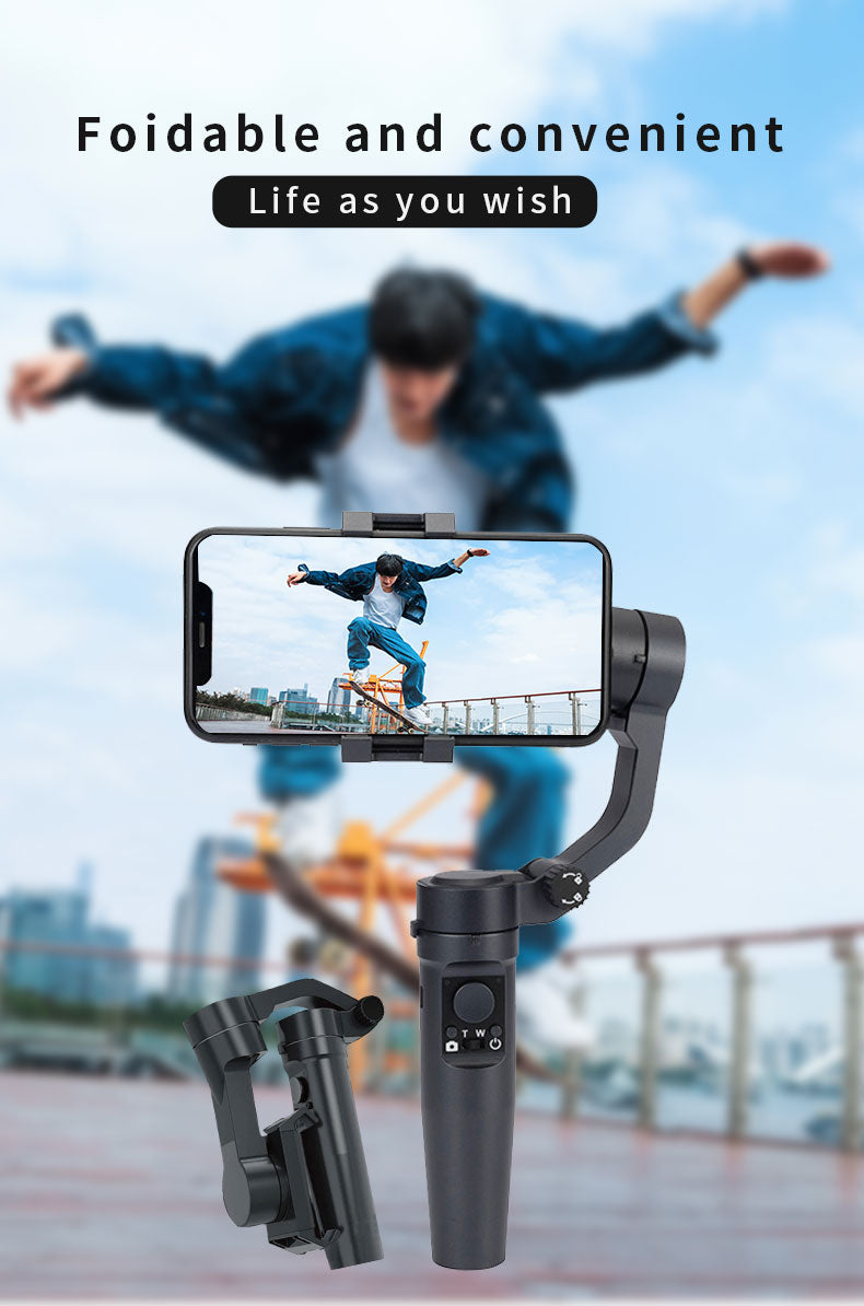 Fy3 Intelligent Three Axis Anti Shake Pan Tilt Foldable Smartphone Gimbal