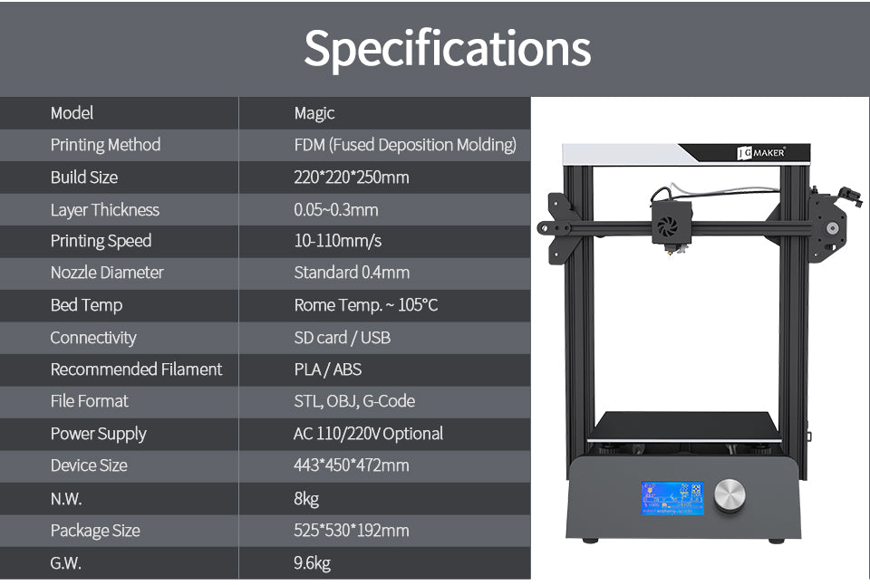 Magic 3D Printer