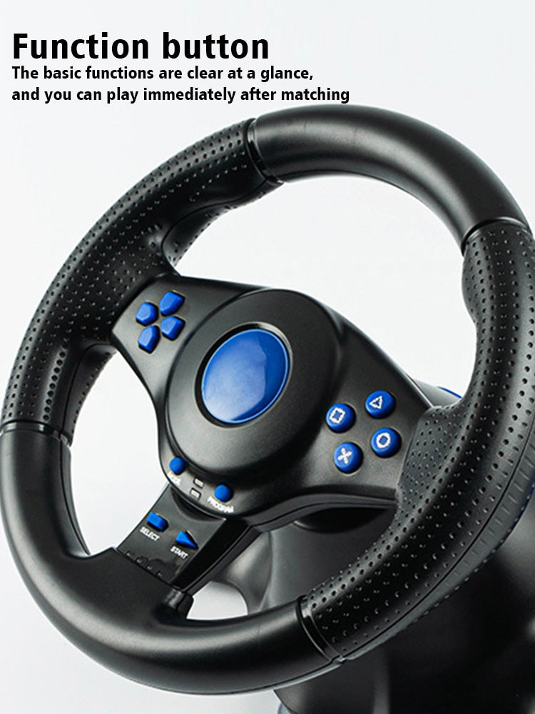 Steering Wheel Controller for Nintendo Switch PC PS3 PS4 Xbox 7 in 1 Racing Game