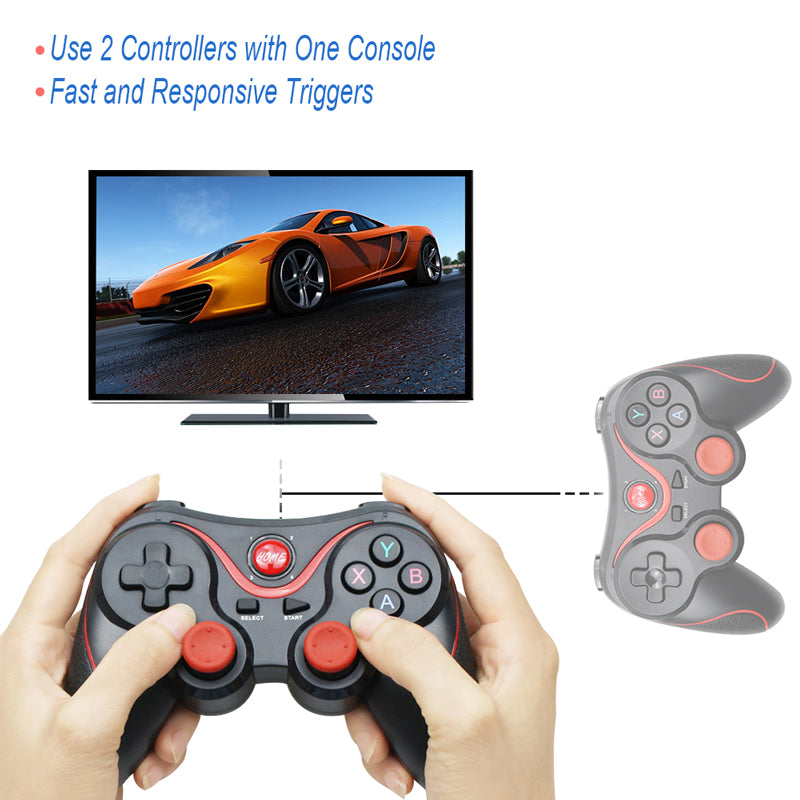 X3 wireless Bluetooth game handle for Android IOS  PC PS3 Phone Tablet