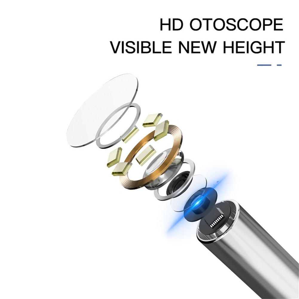 Z10 Wifi Smart Visual Ear Sticks 4.3mm Endoscope HD Earpick Luminous Otoscope