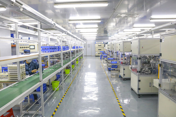 usine de fabrication de batteries au lithium