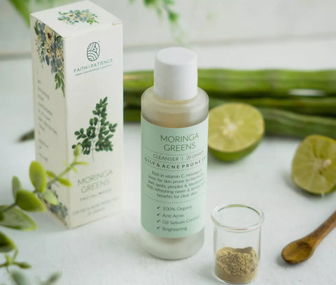 MORINGA GREENS - FACE WASH (Oily & Acne Prone Skin)