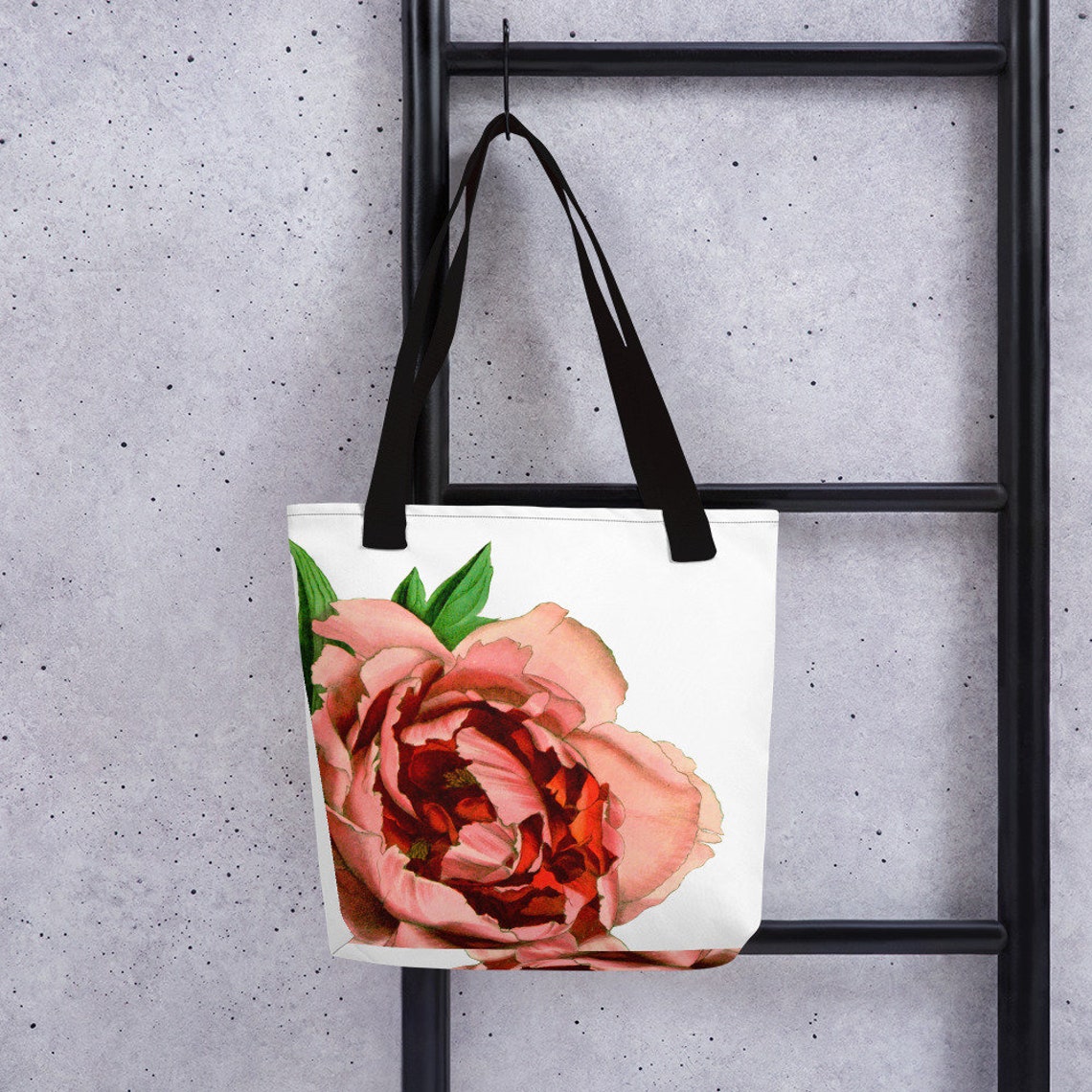 PEONIA Bolsa de tela – leccio51