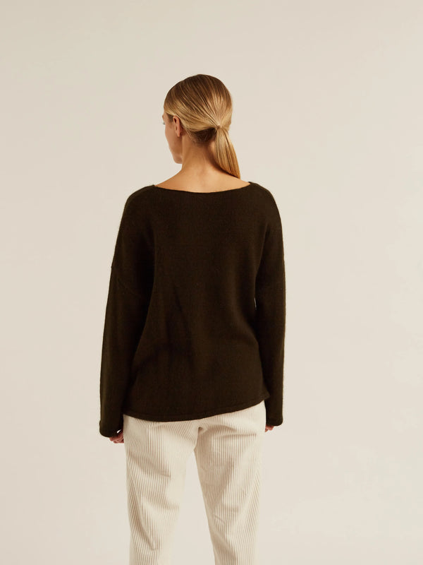 Naif Mer Sweater / Dark Olive