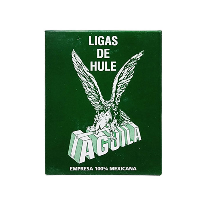 Liga Hule #10 Natural 100 grs Aguila Mercurio | Papelería del Ahorro