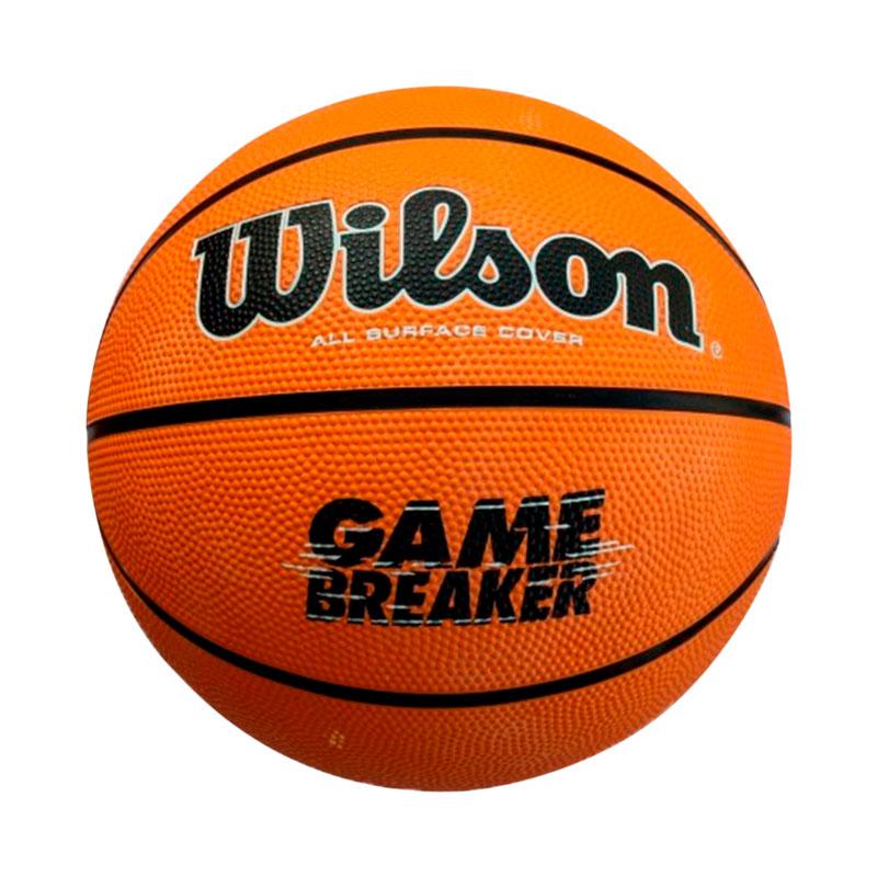 Balón Basquetbol Game Breaker #7 Naranja Wilson | Papelería del Ahorro