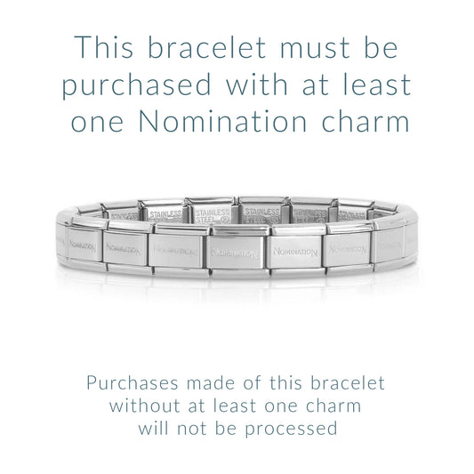 Buy FablinksItalian Charm Bracelet, 316 Stainless Steel Nomination Bracelets  for Women, Starter Modular D Linq Jewelry Charms for Men Online at  desertcartKUWAIT
