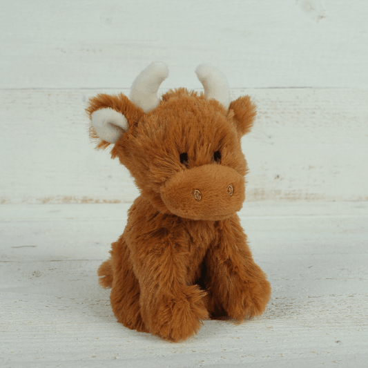 Gordon Junior' Highland Cow plush character