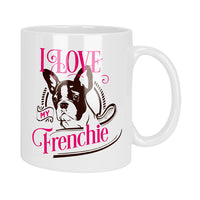 I Love My Frenchie Mug & Coaster Set