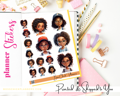 Girly Planner Stickers, Pink and Girly, Shopping Girl, Shopaholic, Sho –  Starr Plans