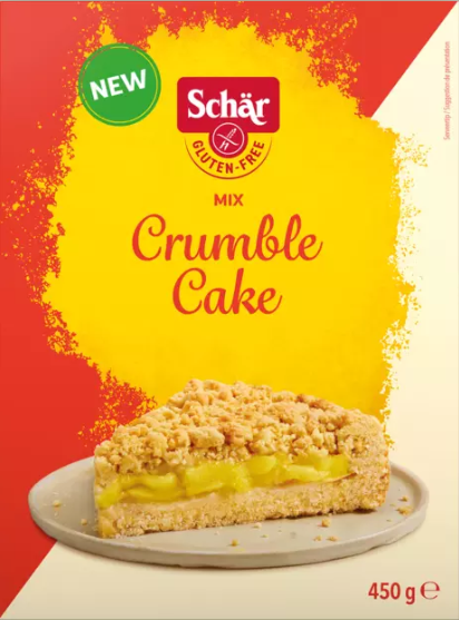 Schär Gluten-free crumble cake mix