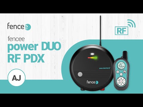 Electric fence energizer with remote control Fencee power DUO RF PDX40 12V/230V