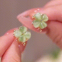 Lymph Magnet Therapy Opal Rotating Earrings