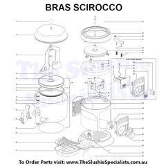 BRAS Scirocco Exploded Parts View