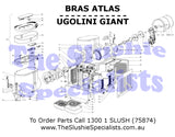 BRAS Giant 2 Exploded Parts View