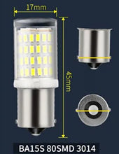 Load image into Gallery viewer, LED Globe BA15s 5W 12-24V 80SMD

