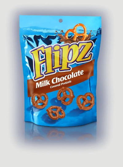 Flipz Milk Chocolate Coated Pretzel Snacks 80g My Africa Caribbean 