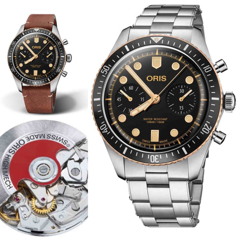 Oris Divers Sixty-Five Kronograf.