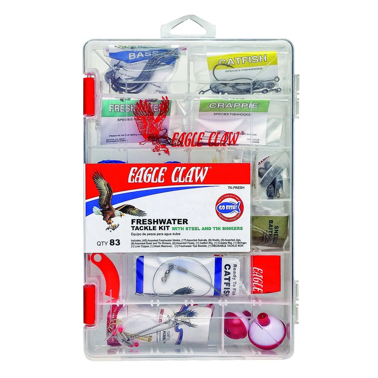 Eagle Claw Crappie Fishing Tackle Kit – Forza Sports