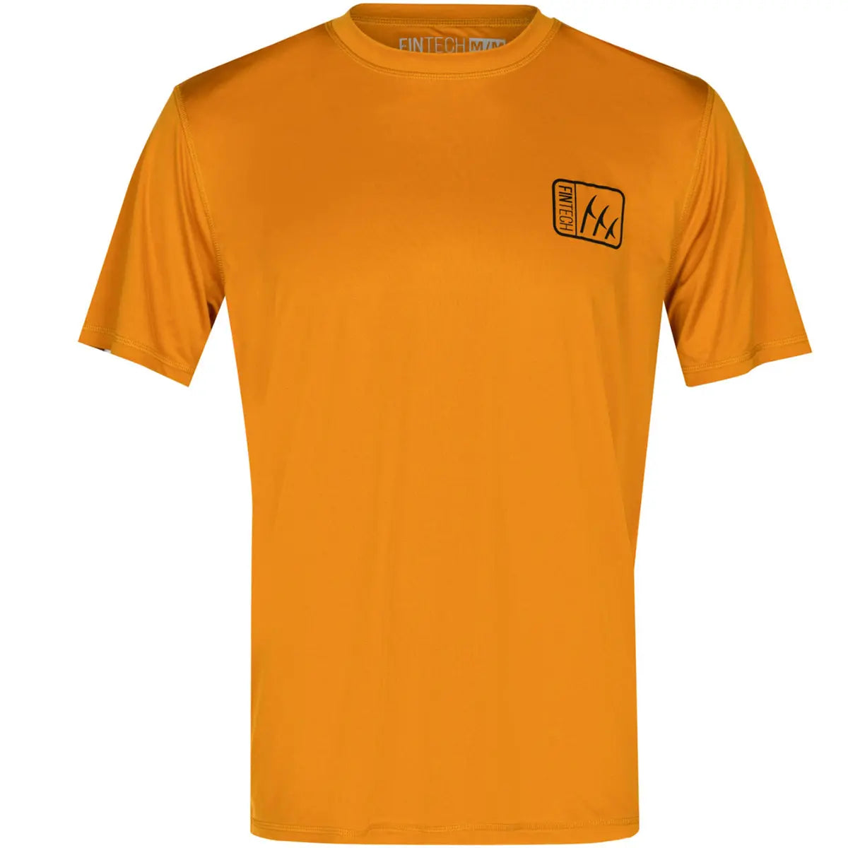 Fintech Box Logo Graphic T-Shirt - Inca Gold S