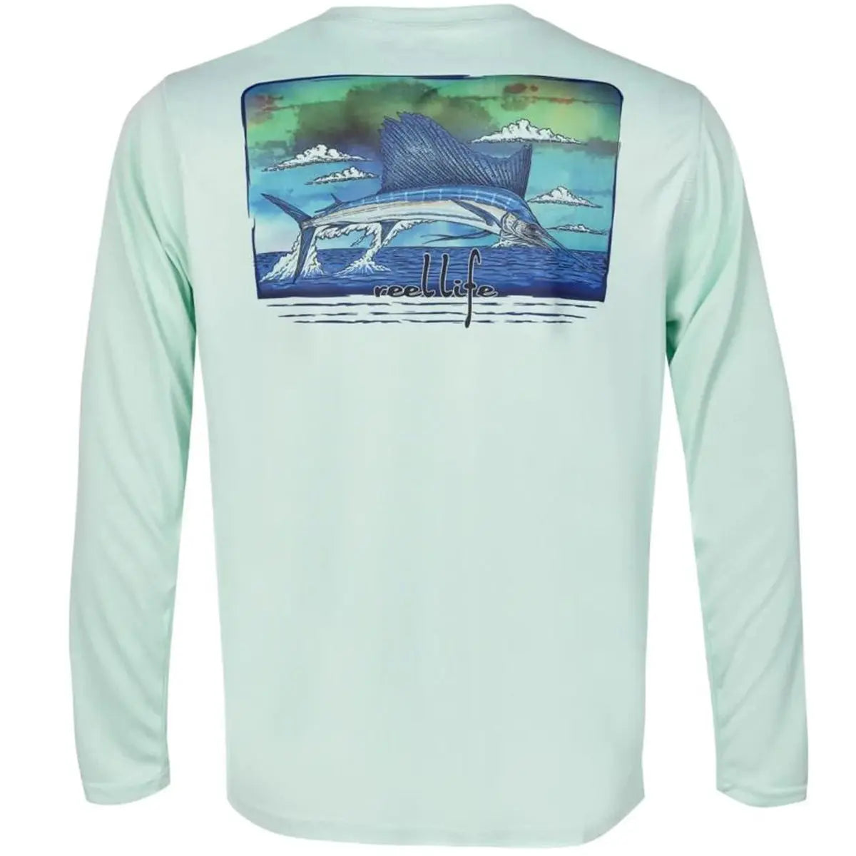 Reel Life Coastal Performance Reel Flats Fishing Long Sleeve T-Shirt- –  Forza Sports
