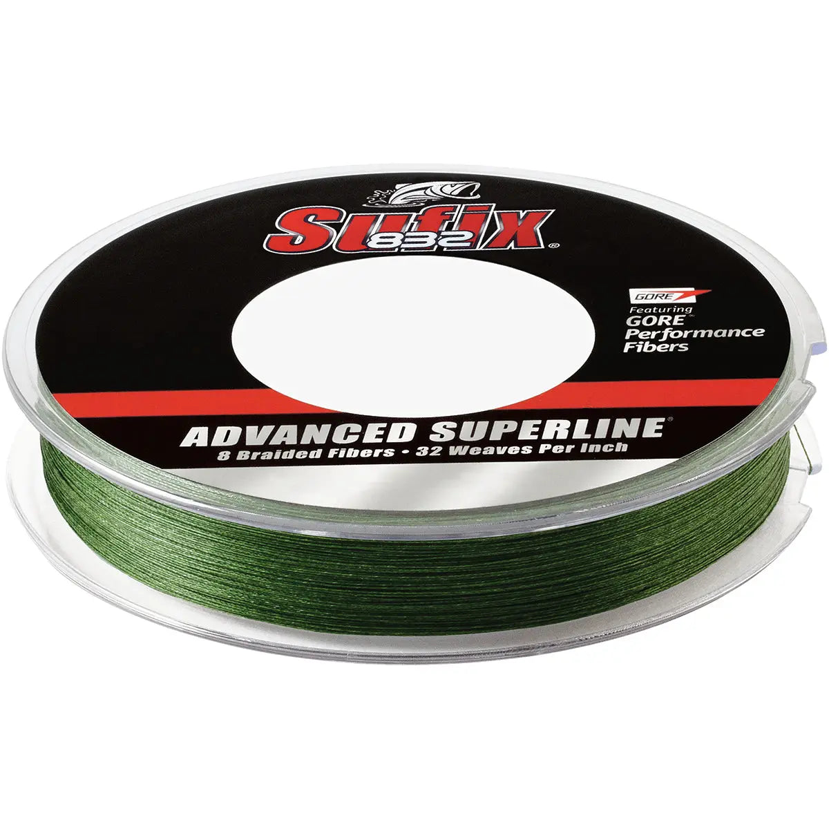 Sufix 832 Advanced Superline Braid - 8lb - Low-Vis Green - 150 yds