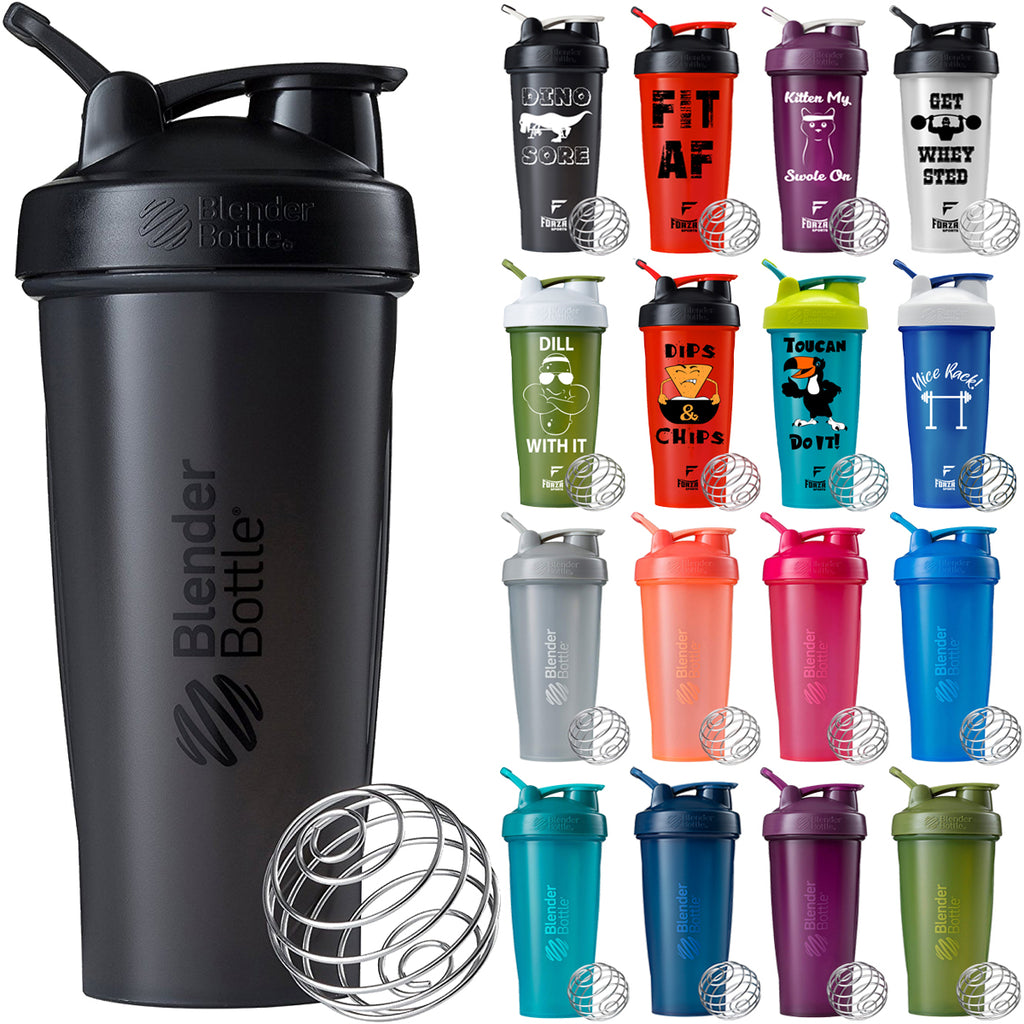 Blender Bottle Special Edition 28 oz. Shaker w/ Loop Top - What's Shakin?