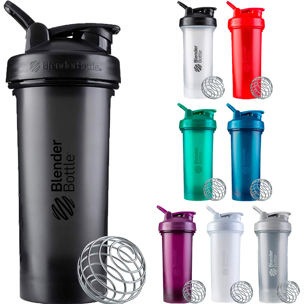 Blender Bottle Classic 28 oz. Marvel Shaker Cup - Black Panther Warrior King