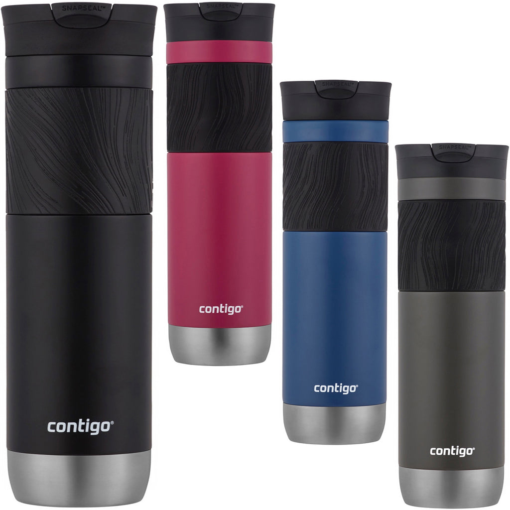 Contigo Snapseal Travel Mug, Leak-Proof, Byron, Sake, 20 Ounce