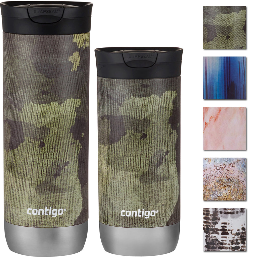 Contigo Travel Mug—Uptown Dual-Sip 16 Oz. Stainless Steel Tumbler