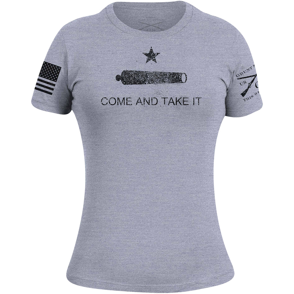 Grunt Style I Don't Fcking Care T-Shirt - Heather Gray