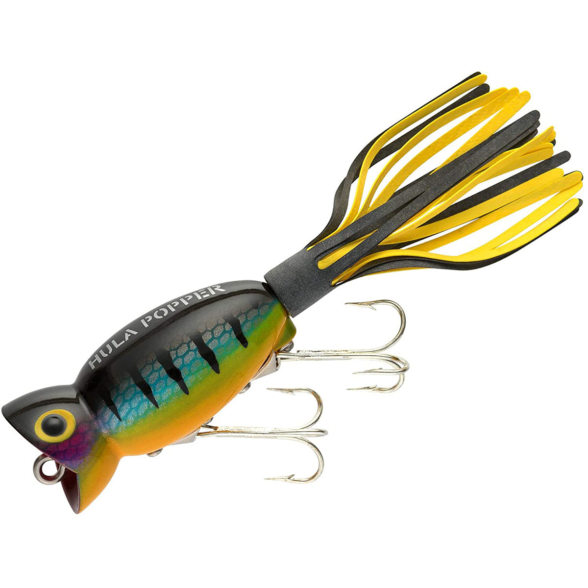 Arbogast Hula Popper 1/4 oz Fishing Lure - Perch – Forza Sports