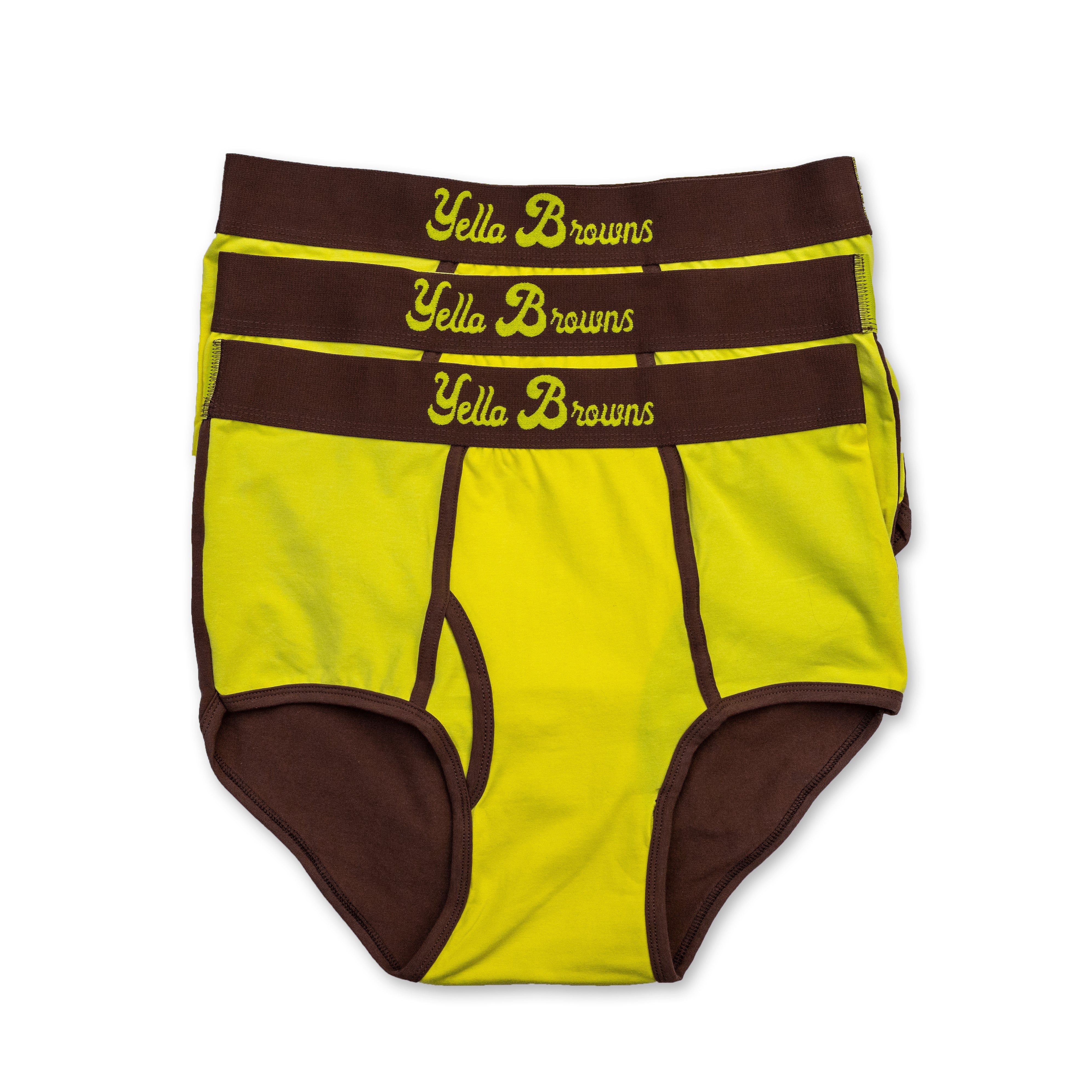 Briefs (3-pack) – Yella Browns