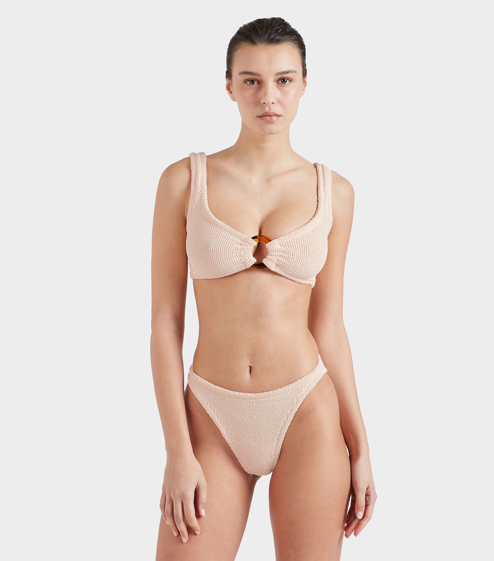 HUNZA G Julia Bikini   Blush