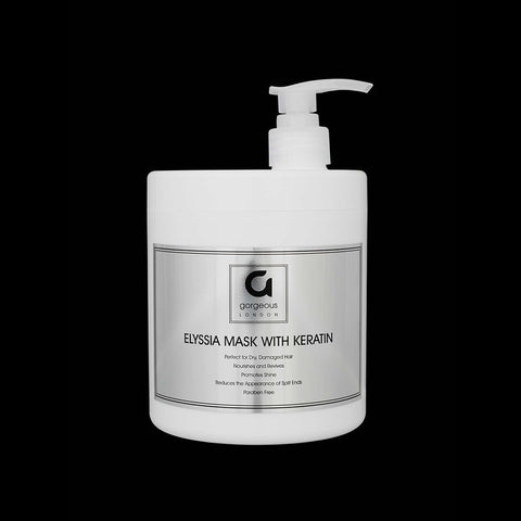 gorgeous elyssia keratin hair mask for hair extensions aftercare just right beauty