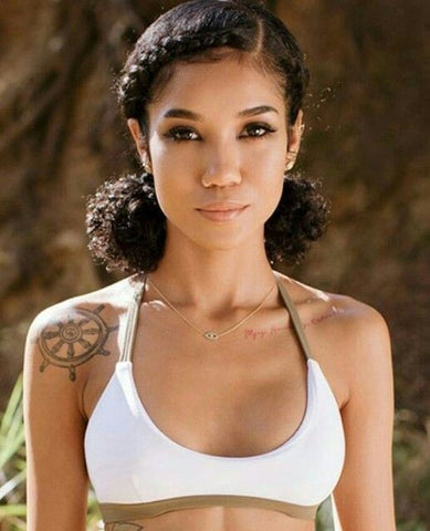 jhene-aiko-just-right-beauty-protective-hairstyles-flat-twist-out-bun-2022