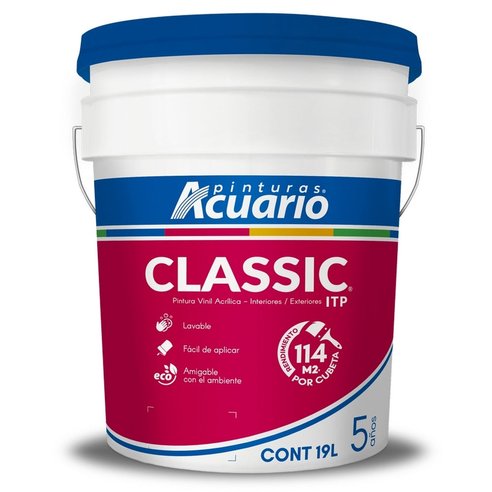 VINILICA CLASSIC ITP BLANCA NUEVA FORMULACION 19LT – Aditimper