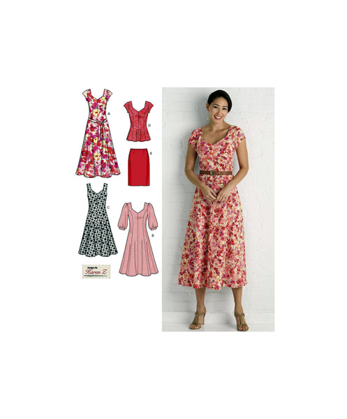 S2917, Simplicity Sewing Pattern Misses' & Plus Size Dresses