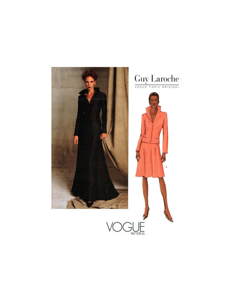 Vogue Paris Original 2322 Christian Dior Boxy Jacket, Flared Skirt