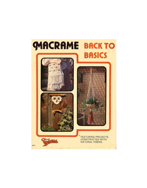 Macrame for Beginners - 12 vintage 70s macrame patterns for beginners –  Patterns Central