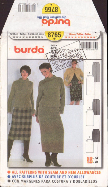 Burda 6689 Pants Size: 10-20 Uncut Sewing Pattern
