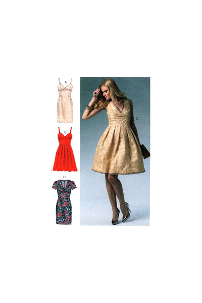 1980s Womens Dress Princess Seams and Dropped Waist Mccalls Sewing Pattern  4335 Size 14 Bust 36 FF -  Israel