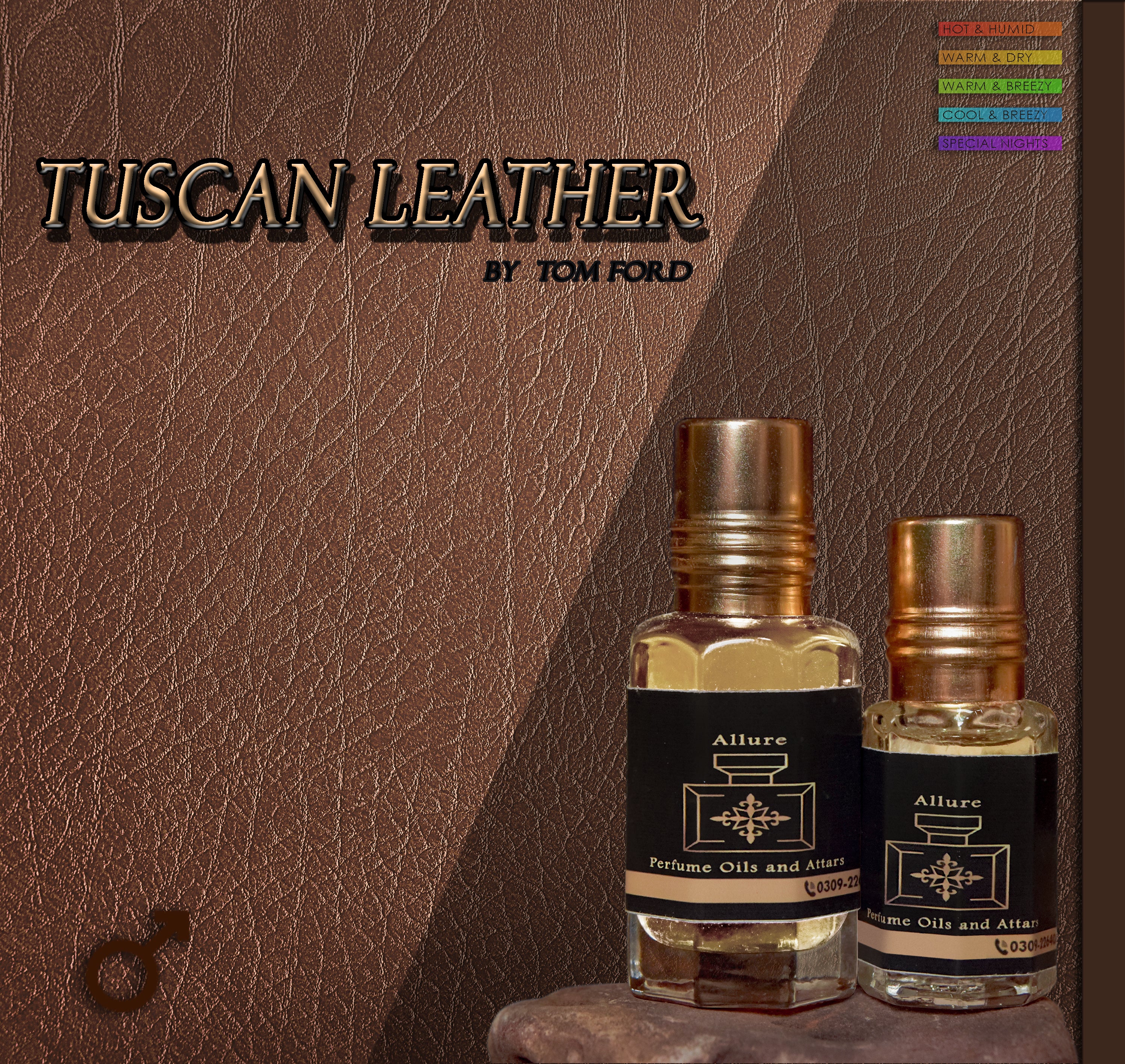 Tuscan Leather Tom Ford Attar in high quality (Perfume Oil) – Allure  Perfume Oils and Attars