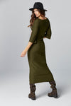 ECO-Friendly Lis Dress in Green 