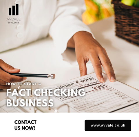 How to start a fact checking business